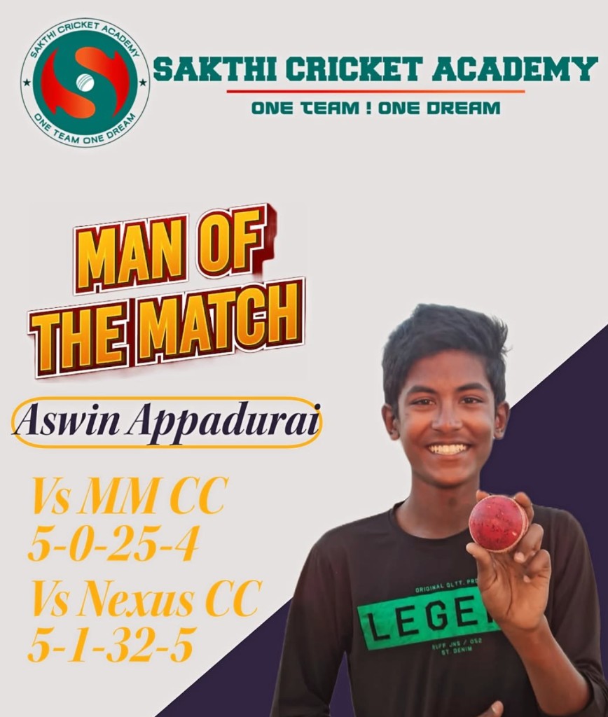 Man of the match highlight