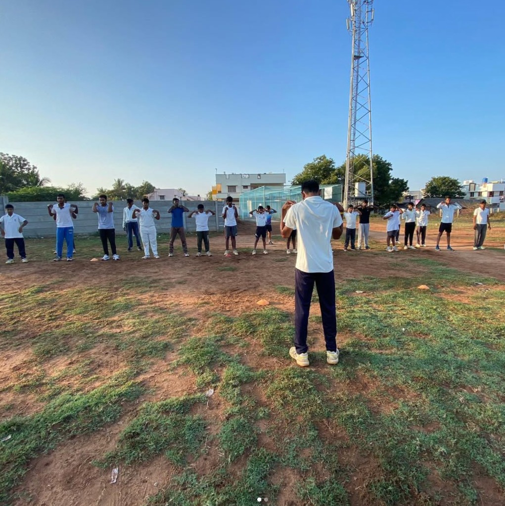 Morning fitness warm-up