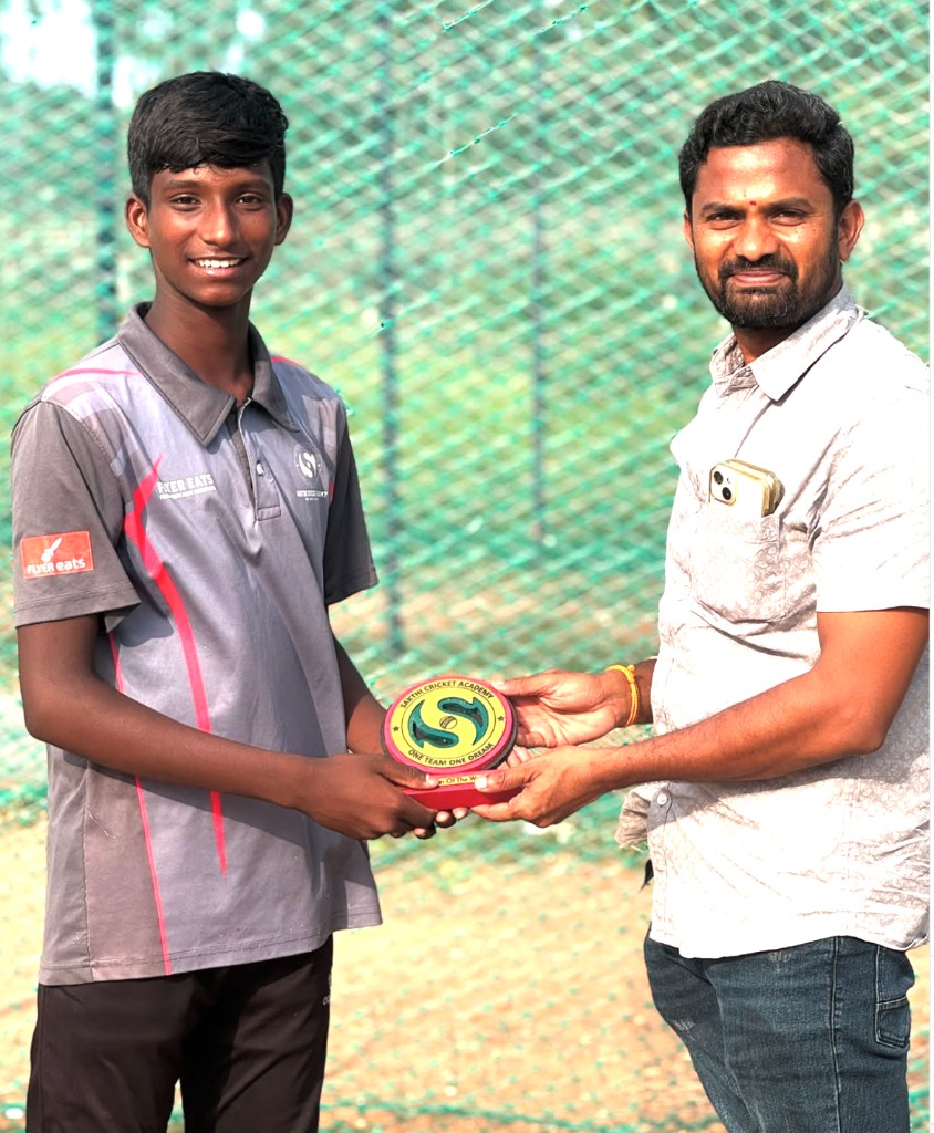 Player award presentation