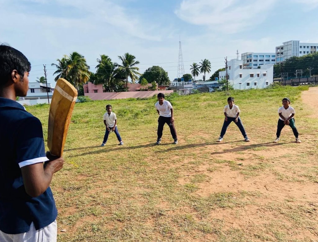 Fielding position drill