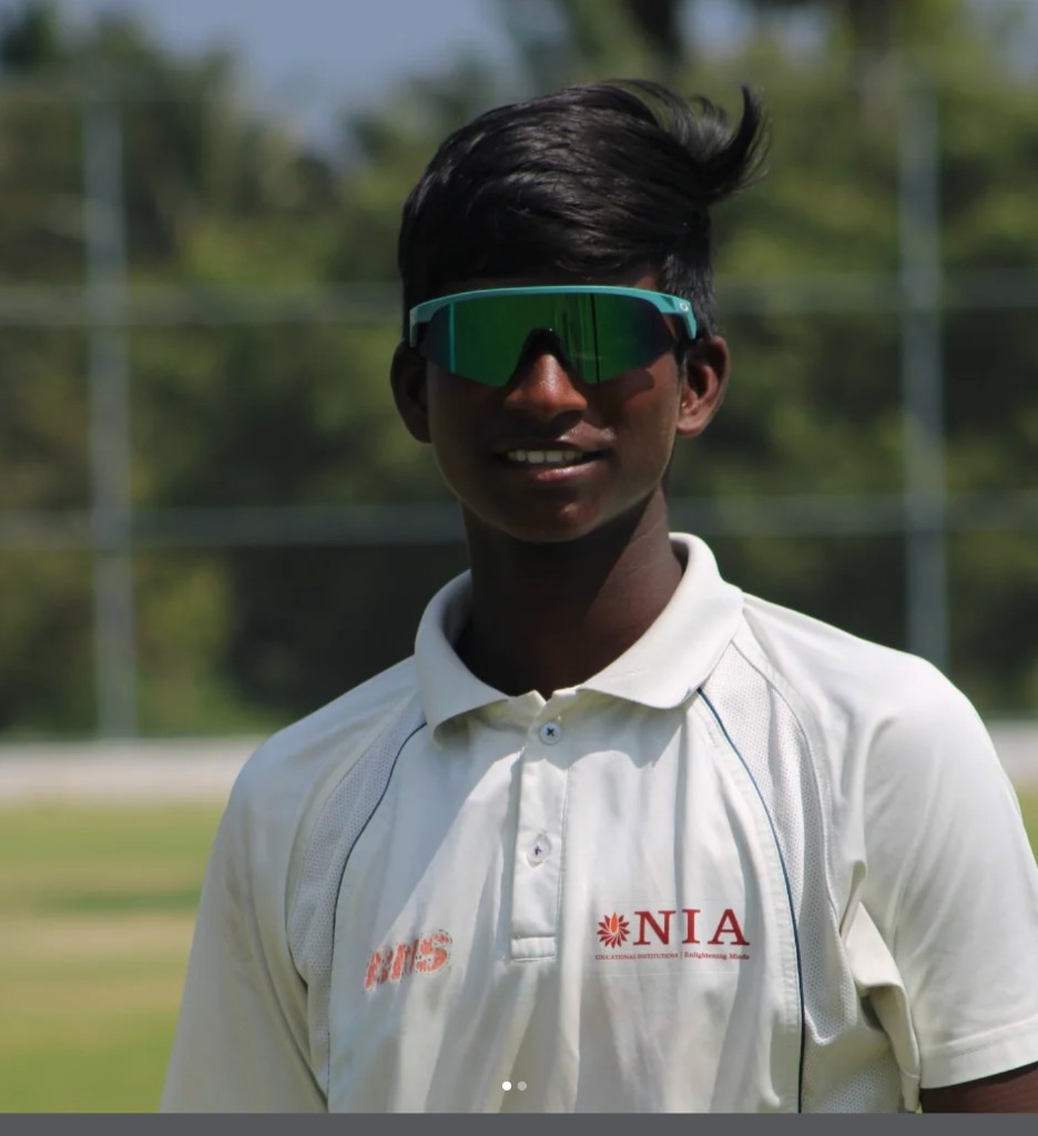 Player portrait in training kit